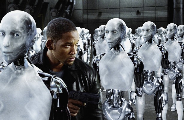 Wil Smith als Del Spooner in I, Robot