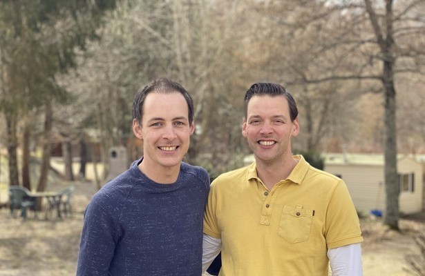 Dennis en Jelle in Ik Vertrek