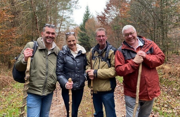 Rudolf & René, Ronald & Janine voor Ik Vertrek: Even Weg
