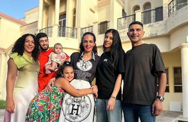 Familie Manshad uit Ik Vertrek