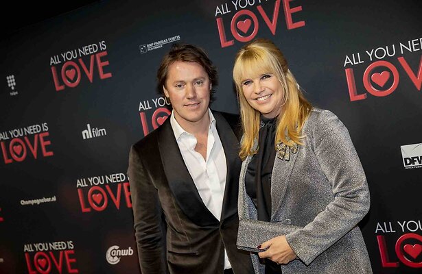 Jeroen Rietbergen en Linda de Mol