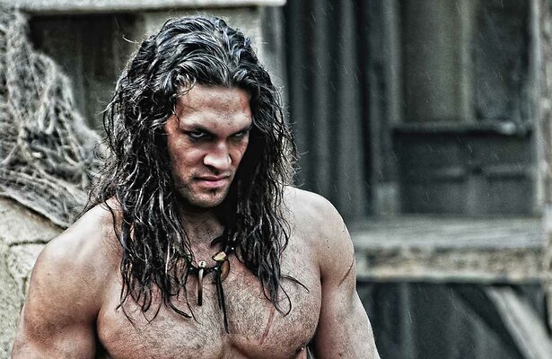 Jason Momoa in Conan the Barbarian