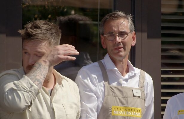 Johnny de Mol in Restaurant Misverstand