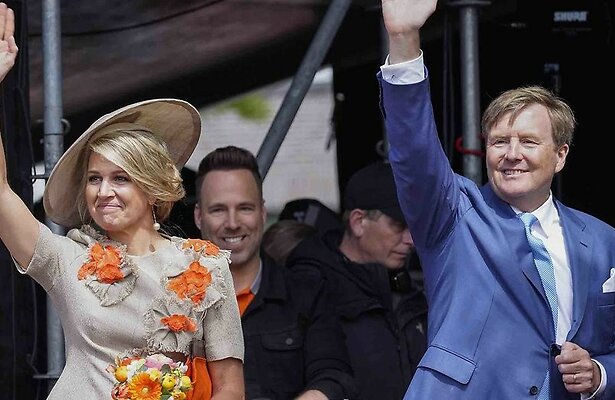 Koning Willem-Alexander en koningin Máxima