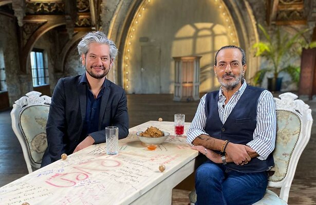 Kefah Allush met Maarten Heijmans