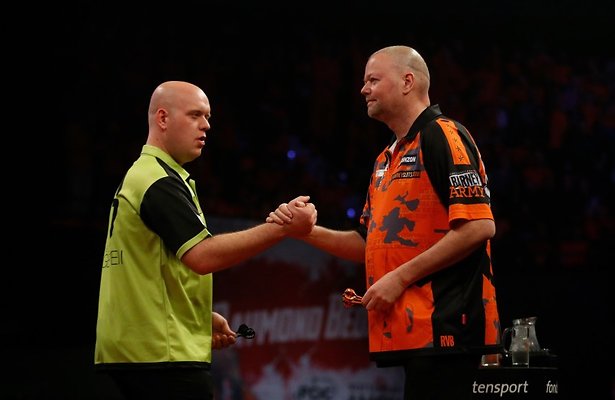 Raymond van Barneveld en Michael van Gerwen