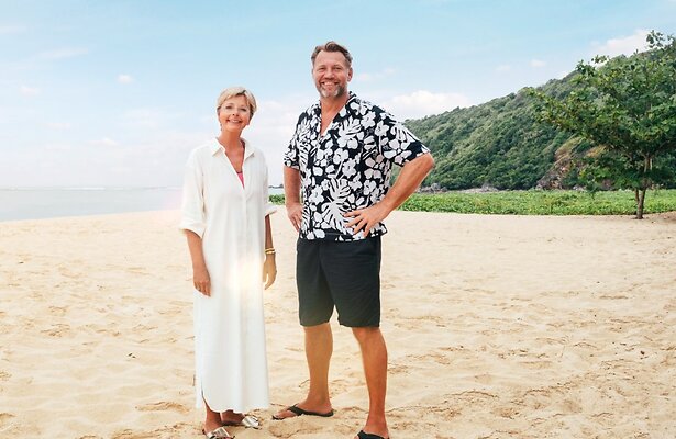 Ingeborg Sergeant en Dennis van der Geest in Million Dollar Island
