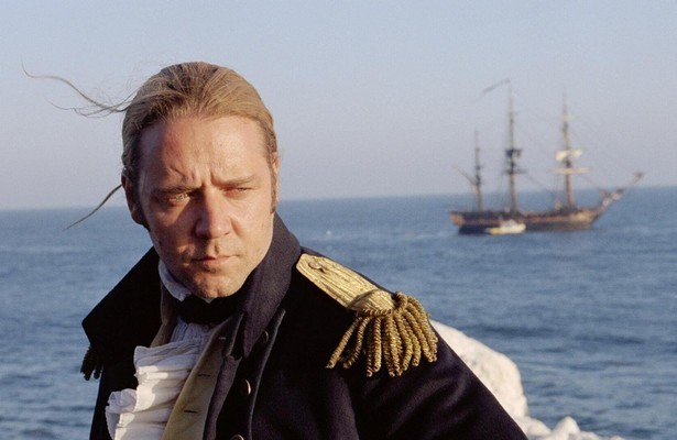 Russell Crowe in Master and Commander: The Far Side of the World