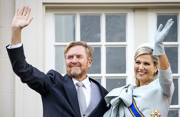 Koning Willem-Alexander en koningin Máxima