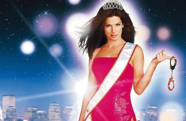 Sandra Bullock voor Miss Congeniality