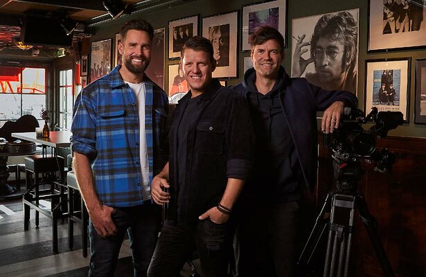 Nick Schilder, Kees Tol en Simon Keizer