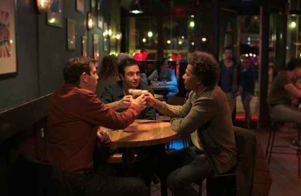 Ramsey Nasr, Jeroen Spitzenberger en Mike Libanon in Oogappels