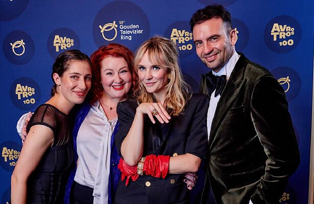 Sam Ghilane, Eva Van der Gucht, Bracha van Doesburgh en Jeroen Spitzenberger