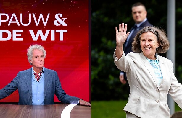 Jeroen Pauw en Marjolein Faber