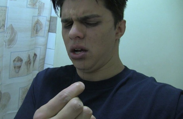 Andrew Jacobs als Jesse in Paranormal Activity: The Marked Ones