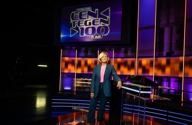 Caroline Tensen voor Postcode Loterij Eén tegen 100