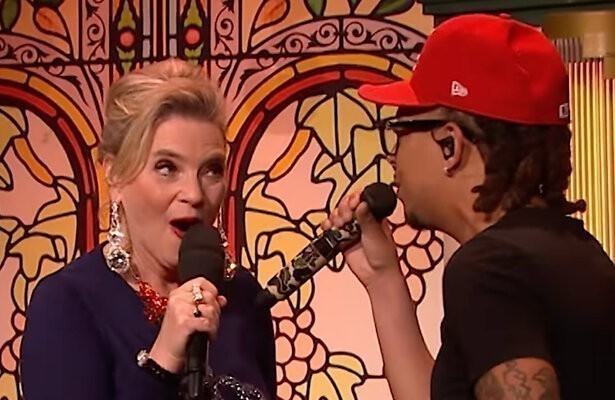 Ronnie Flex in Met het Mes op Tafel