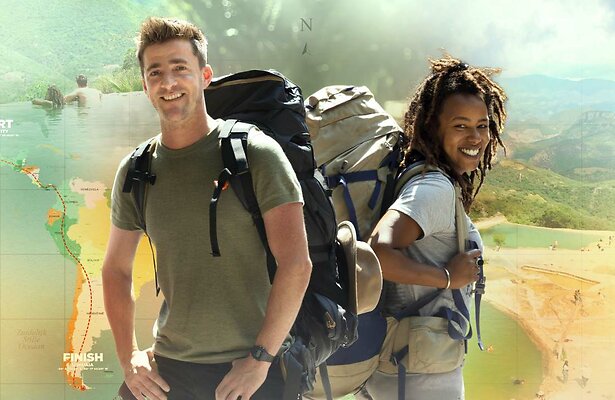 Hugo Kennis en Eva Cleven in Race Across the World