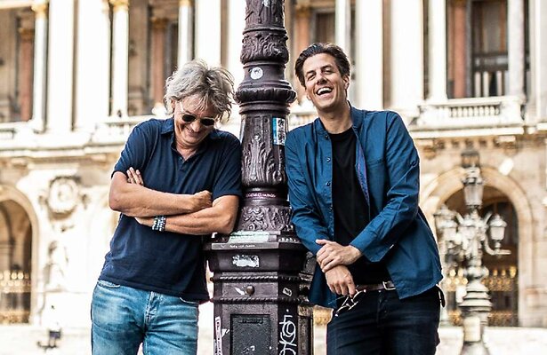 Matthijs van Nieuwkerk en Rob Kemps voor Chansons