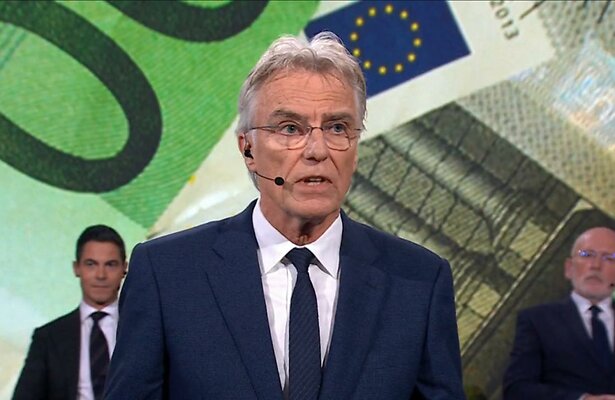 Rob Trip tijdens slotdebat NOS