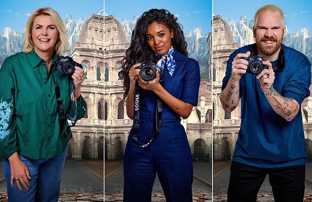 Irene Moors, Socha Duysker en Stefan Jurriens in Het Perfecte Plaatje Op Reis