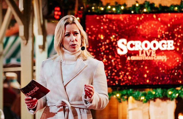 Carrie ten Napel voor Scrooge Live