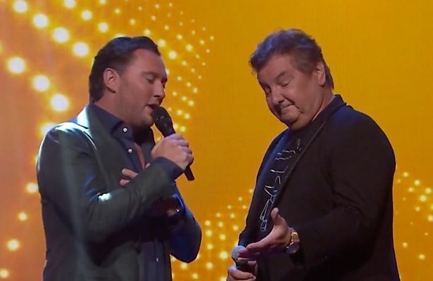 Tino Martin en Rene Froger