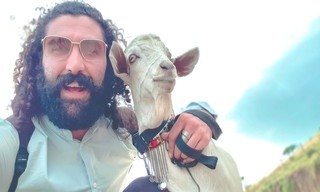 Travel with a goat