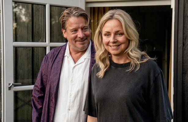 Anders W. Berthelsen en Lene Maria Christensen in The Excavation