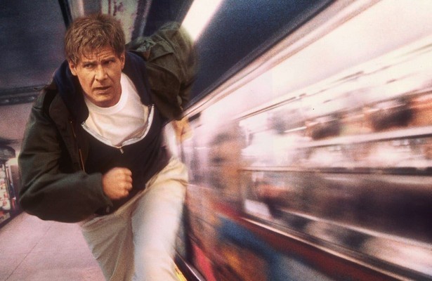 Harrison Ford als Dr. Richard Kimble in The Fugitive