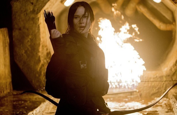 Jennifer Lawrence in The Hunger Games: Mockingjay Part 2