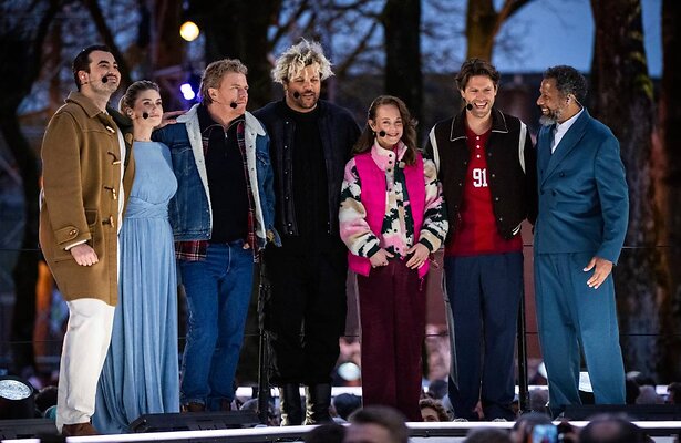 Een groot deel van de cast van The Passion 2026.