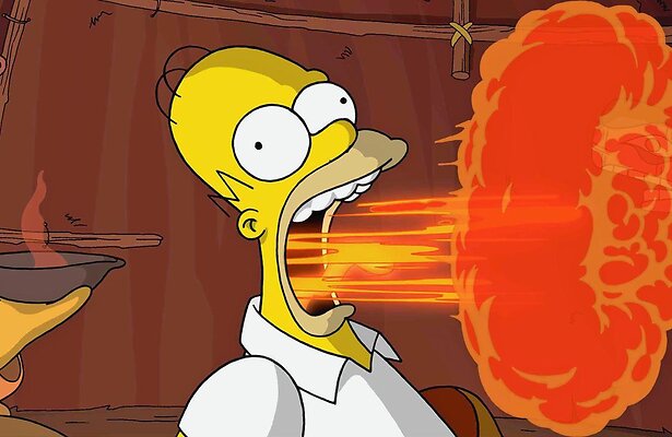 Homer in The Simpsons Movie