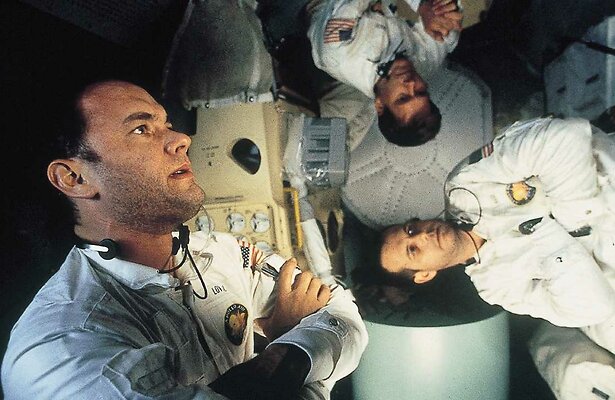 Tom Hanks, Kevin Bacon en Bill Paxton in Apollo 13