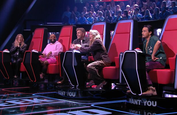 De coaches doen hun best talenten te pikken