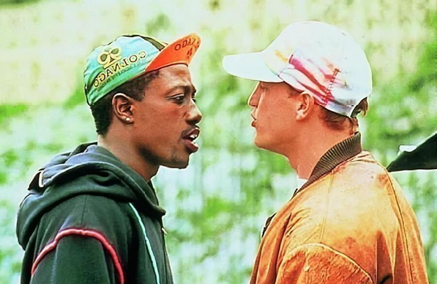 Wesley Snipes en Woody Harrelson in White Men Can't Jump