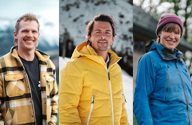 Jorik, Mike en Judith uit Winter Vol Liefde seizoen 2