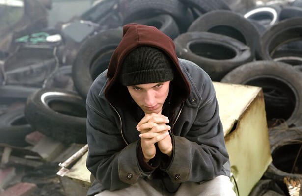 Eminem in 8 Mile