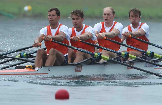 Finn Florijn, Koen Metsemaker, Lennart van Lierop en Tone Wiete