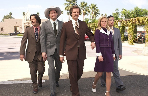 Will Ferrell is een nieuwslezer
