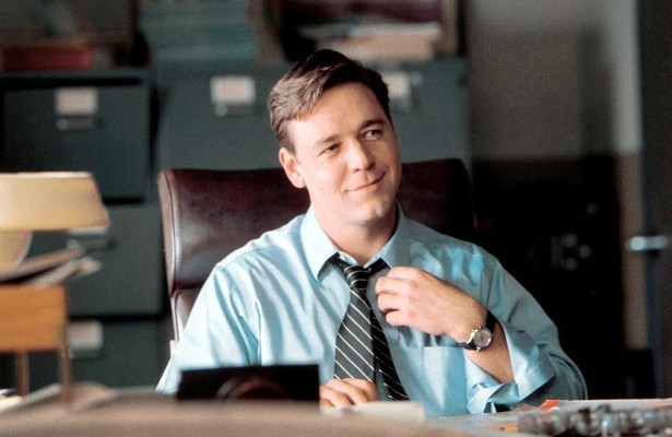 Russell Crowe in A Beautiful Mind