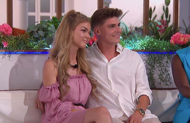 Amandine en Jules uit Love Island