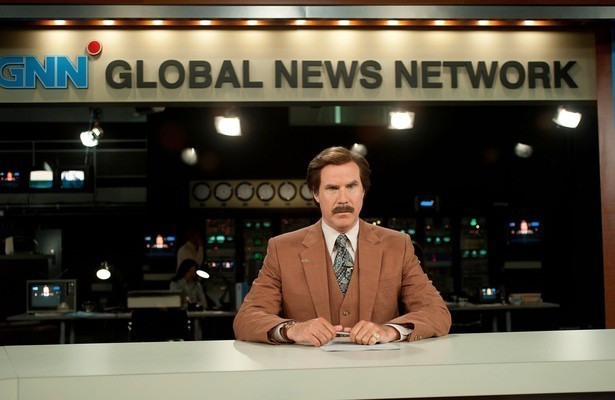 Will Ferrell in Anchorman 2: The Legend Continues