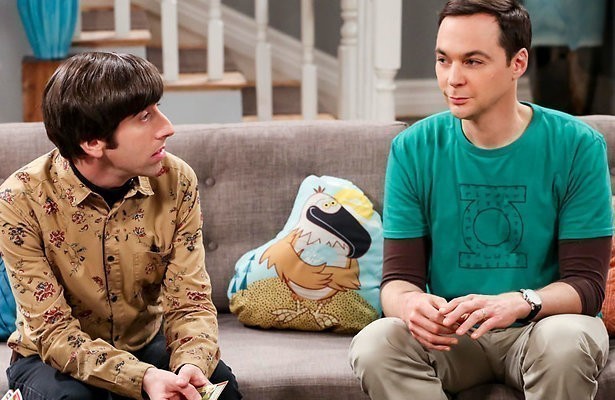 Jim Parsons (r) 