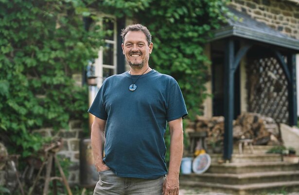 Walter toen hij meedeed aan B&B Vol Liefde.