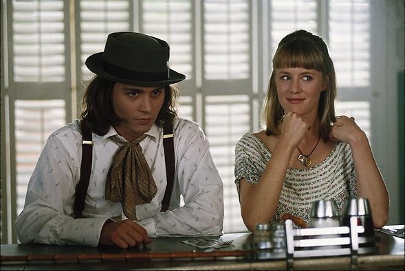 Johnny Depp doet Buster Keaton na