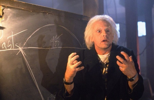 Christopher Lloyd in Back to the Future Part II