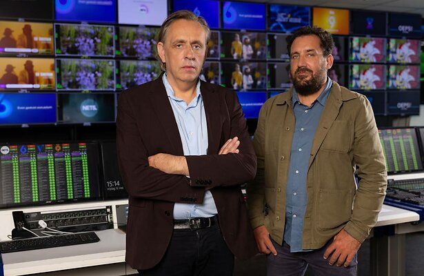 Marcel van Roosmalen en Gijs Groenteman