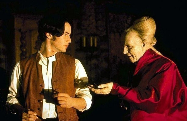 Keanu Reeves en Gary Oldman in Bram Stoker's Dracula