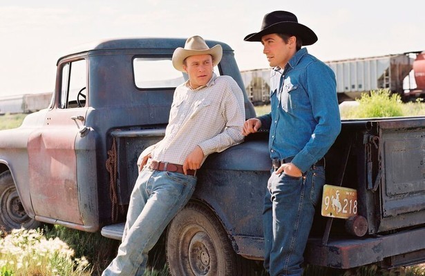 Heath Ledger en Jake Gyllenhaal in Brokeback Mountain